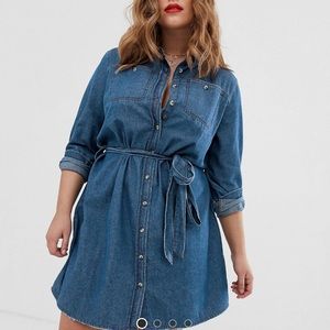 ASOS curve Denim Dress